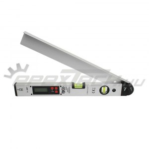 Szögmérő digitális 450 mm vízmértékkel LCD kijelzős BGS (BGS-50440)